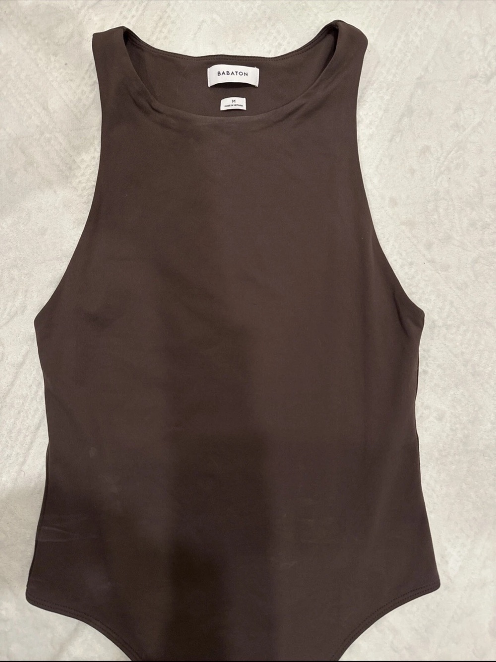 Babaton Brown Bodysuit Size Medium